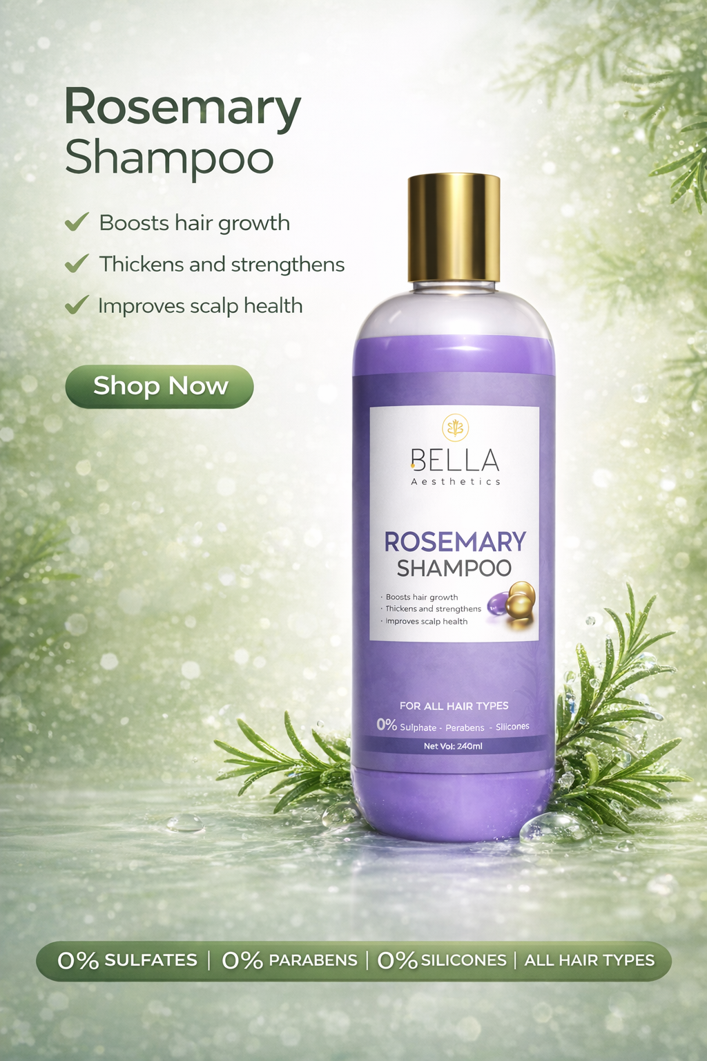 Rosemary Revitalize Shampoo