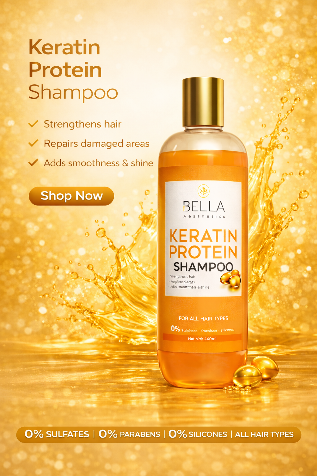 KERATIN PROTIEN SHAMPOO