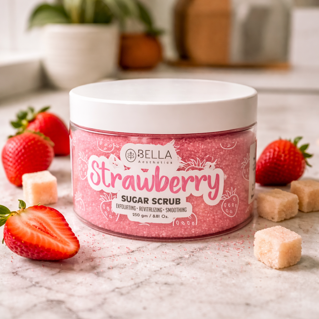 Strawberry Sugar Scrub
