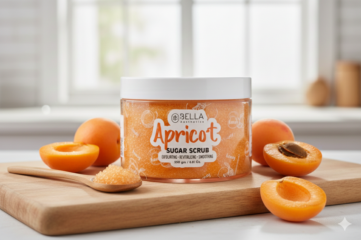 Apricot Exfoliatiing Sugar Scrub